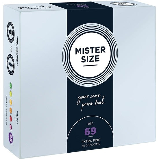 Mister Size Talla 69 caja 36 uds extrafino - Mister Size - Comprar preservativos o condones