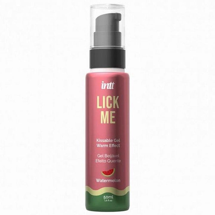 Lick Me Gel Lubricante Efecto Calor Sabor Sandía - Intt - Lubricantes sexuales