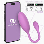 Logan Huevo Vibrador con APP Diseño Lila - Intoyou App Series - Vibradores