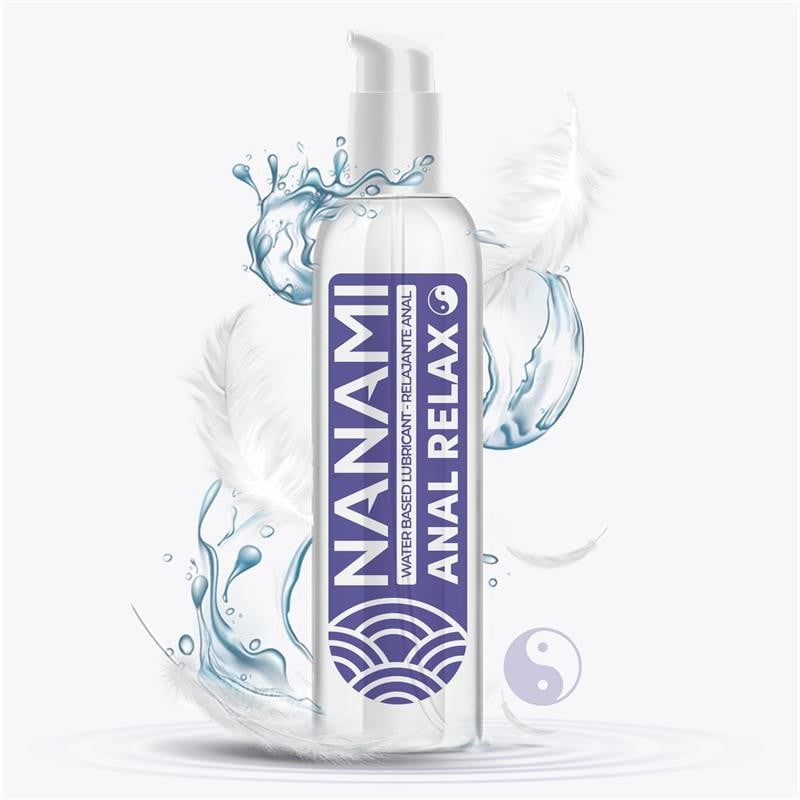Lubricante Anal Relajante Base Agua 150 ml - Nanami - Lubricantes sexuales