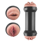 Masturbador Doble Dooby Vagina y Boca 0