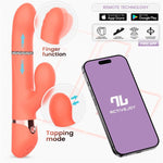 Mindy Vibrador con Perlas, Finger y Pulsación con APP 0