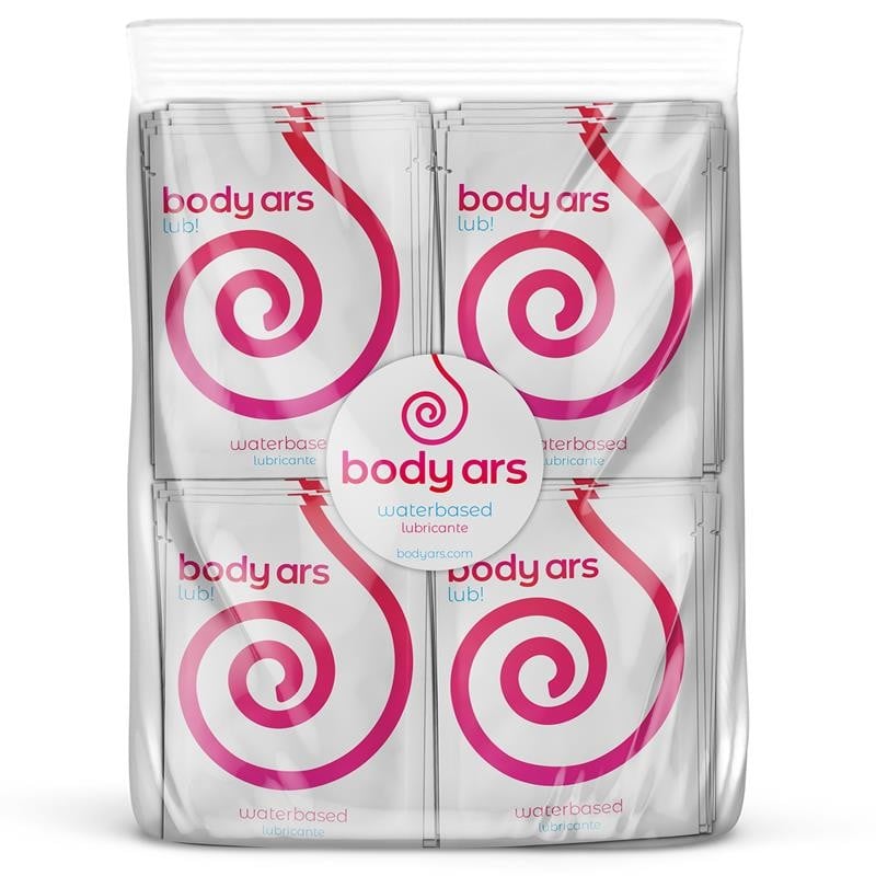Monodosis Lubricante Base Agua 100 x 4 ml - BodyArs - Lubricantes sexuales