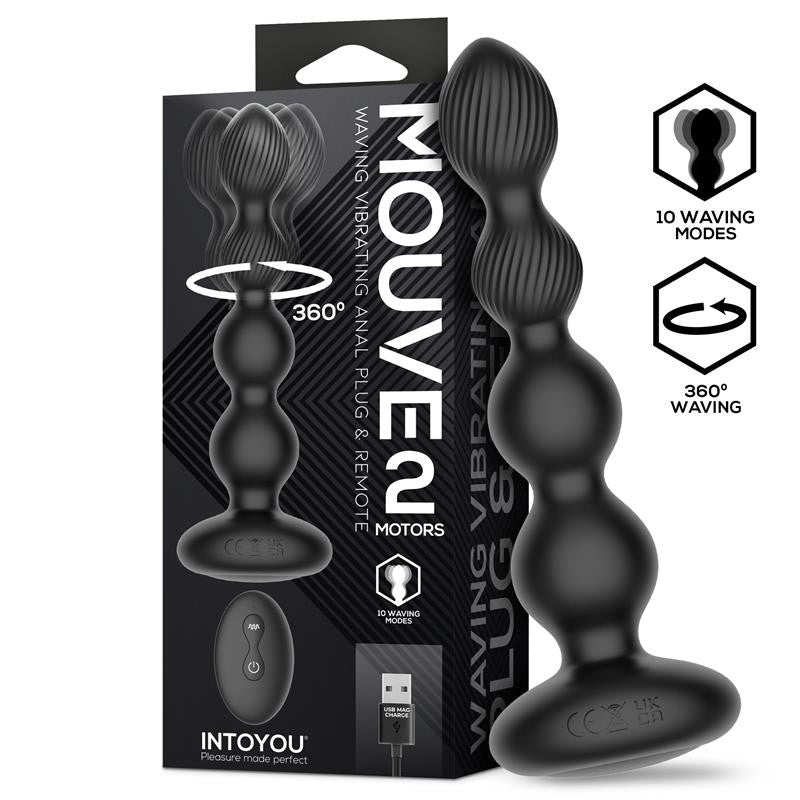 Mouve Plug Anal con rotación - Intoyou - Plugs anales (2)