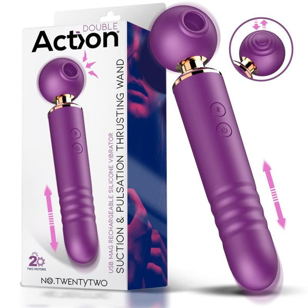No. TwentyTwo Succionador 3 en 1 con Pulsación y Thrusting - Action - Vibradores