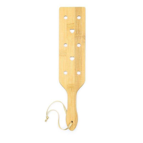 Pala de Bambú con Corazones 33 cm - Latetobed - Fustas y látigos