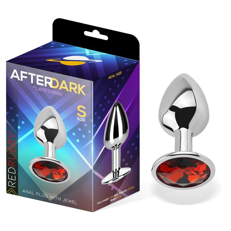 Plug Rubí Rojo S - AfterDark - Plugs anales