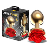 Bella Plug de Metal Dorado Talla L - AfterDark - Plugs anales