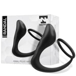 Plug Anal con Anillo para el Pene Randal - Tardenoche - Anillo vibrador para el pene (con y sin vibración) (2)
