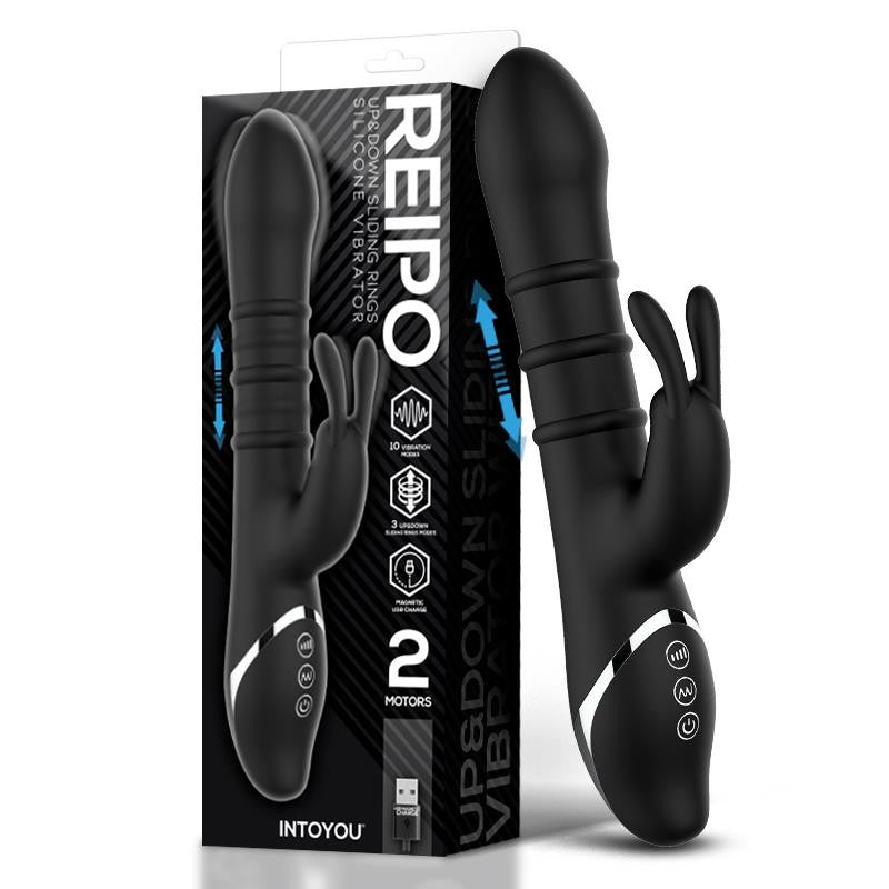 Reipo Conejito Vibrador Anillos Deslizantes 0