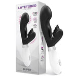Sliper Vibrador Conejito Negro - Latetobed - Vibradores (2)