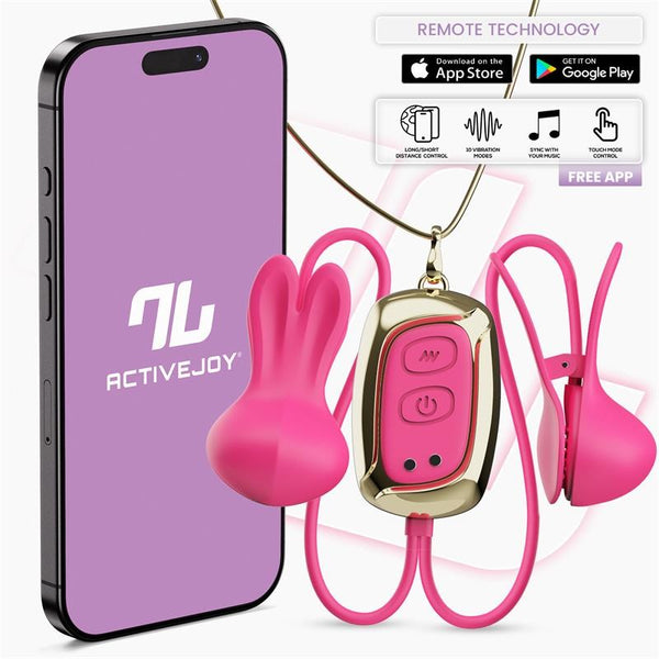 Tickly Pinzas para Pezones con Vibración - Intoyou App Series - Kits para BDSM