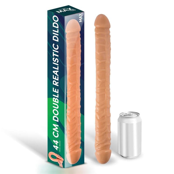 Trent Dildo Doble Realista - MaxCo - Dildos o Consoladores