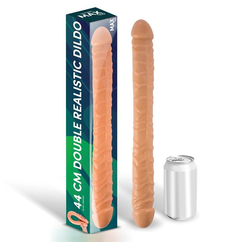 Trent Dildo Doble Realista - MaxCo - Dildos o Consoladores