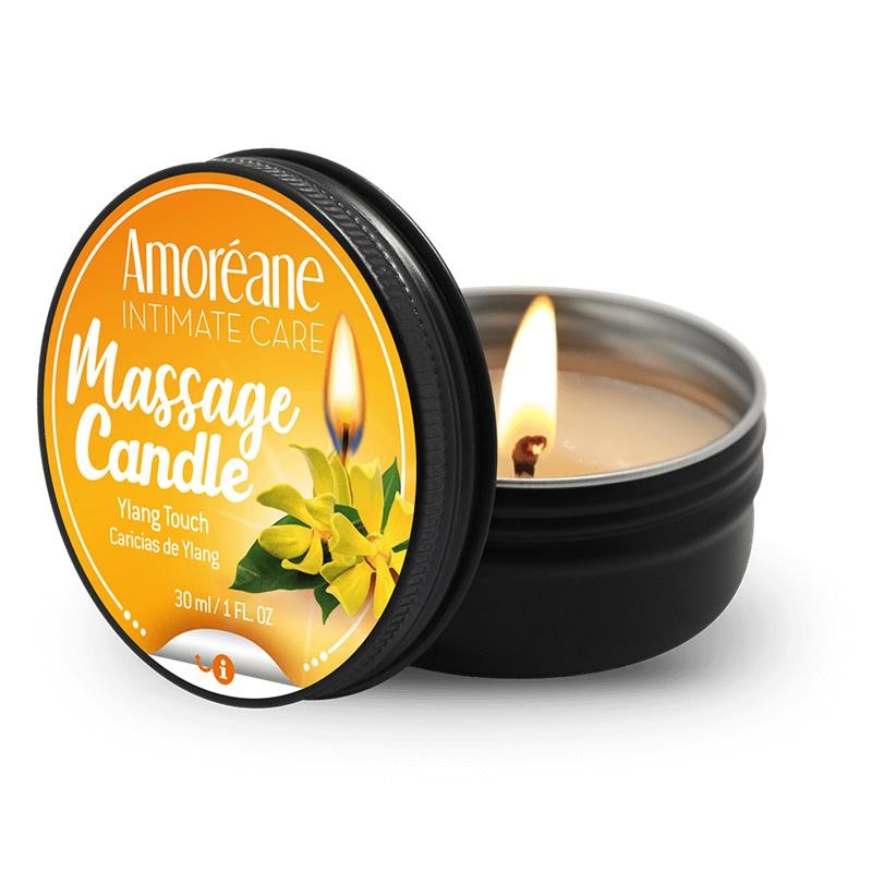 Vela de Masaje Ylang Touch 30 ml - Amoreame - Velas para masajes eróticos Shunga y más
