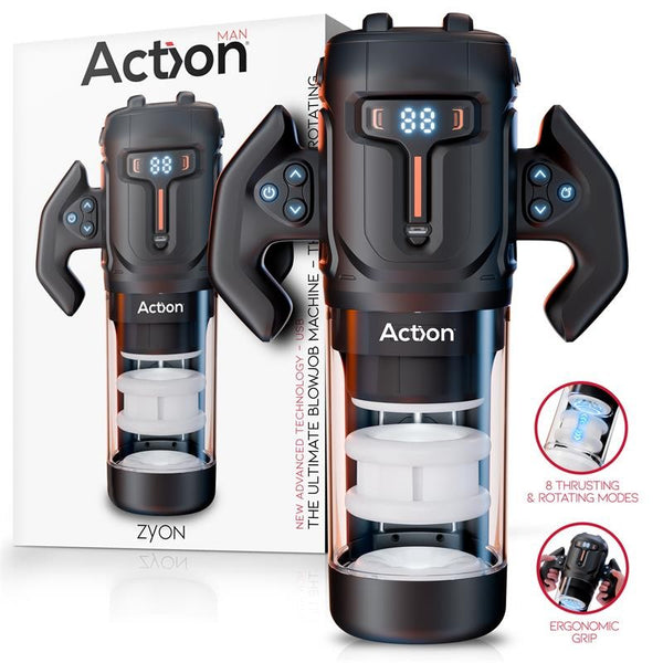Zyon Masturbador Automático - Action - Masturbadores masculinos