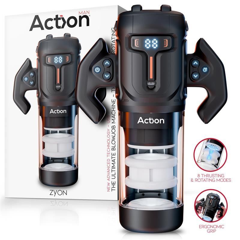 Zyon Masturbador Automático - Action - Masturbadores masculinos