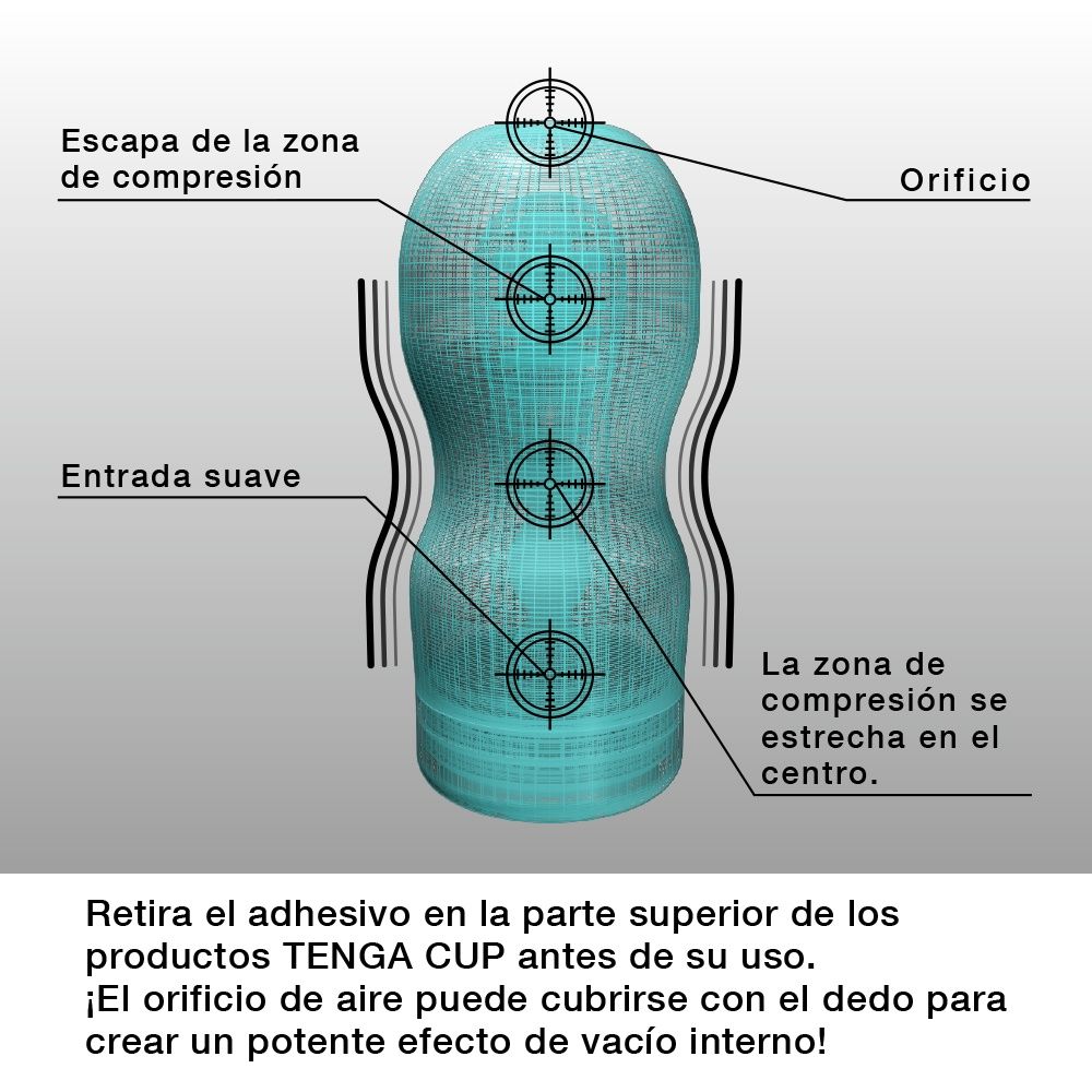 Tenga Original Vacuum CUP - Tenga - Masturbadores masculinos (5)
