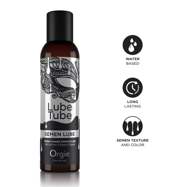 Lubricante Agua Simula Semen 150 ml - Orgie - Lubricantes sexuales