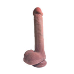 Dildo con Vibración y Movimiento Thrusting 28 cm
