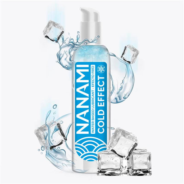 Lubricante base de agua Efecto Frío 150 ml. - Nanami - Lubricantes sexuales