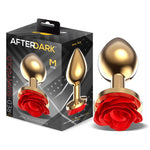 Bella Plug de Metal Dorado Talla M - AfterDark - Plugs anales