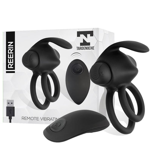 Anillo Doble Control Remoto - Tardenoche - Anillo vibrador para el pene (con y sin vibración)