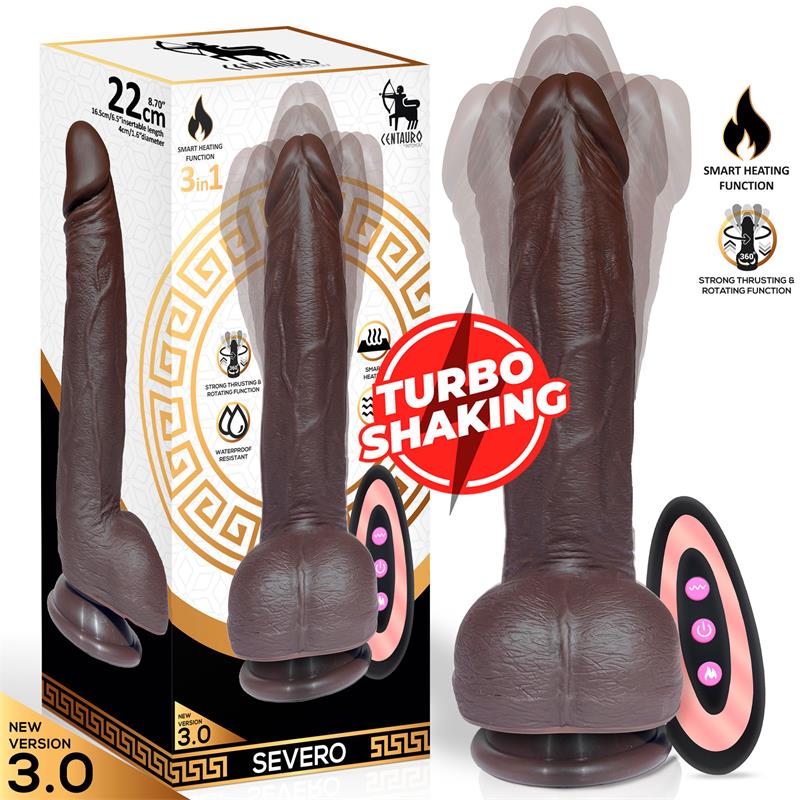 Centauro Dildo Realista Turbo Shaking Severo - Intoyou - Vibradores
