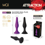 Mai nº35 Plug XL Silicona Lila 15,5 cm - Mai - Plugs anales (3)