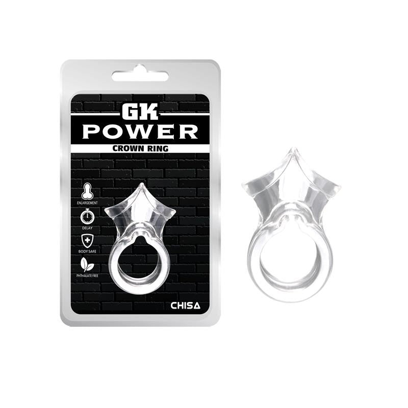 Anillo para el Pene Crown Ring - Chisa - Anillo vibrador para el pene (con y sin vibración) (2)