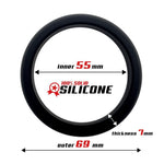 Anillo para el Pene 5.5 cm Negro - Beast Rings - Anillo vibrador para el pene (con y sin vibración)