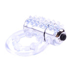 Anillo Vibrador para el Pene Clear Transparente - Chisa - Anillo vibrador para el pene (con y sin vibración) (2)