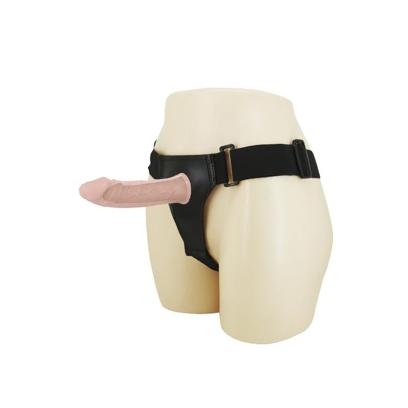 Arnés con Dildo Hueco y Vibración - BaileHarness - Arneses con pene o dildo Strap-On (2)