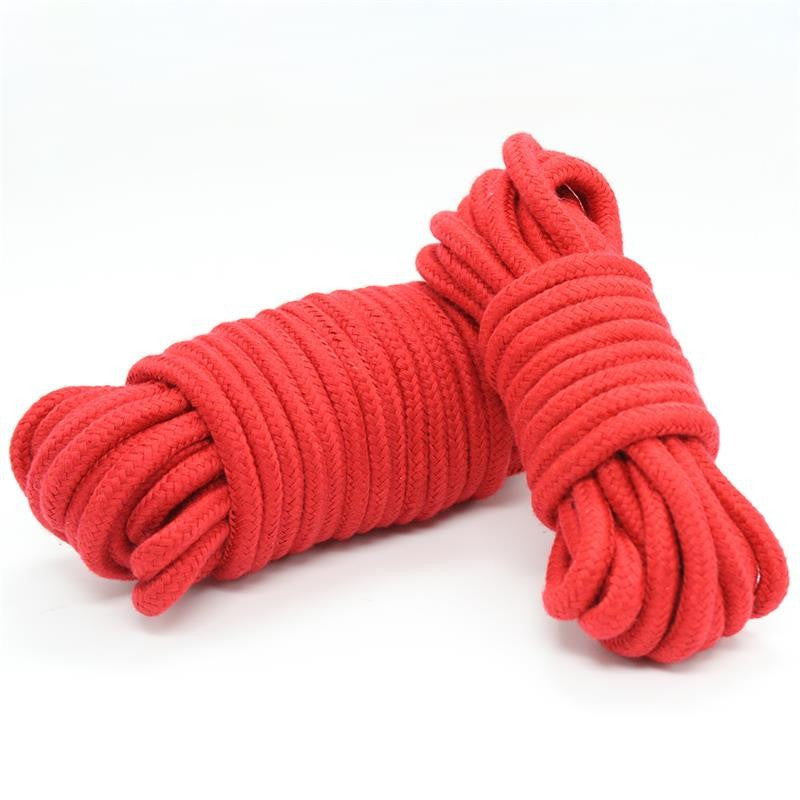 Cuerda de Bondage de Algodón 10 Metros Rojo 1