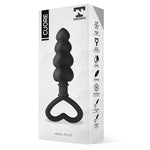 Cuore Plug Anal Silicona Negro - Tardenoche - Plugs anales (3)