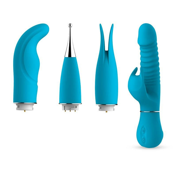 Eivian: El Set Multifuncional de Placer con 4 Accesorios Intercambiables