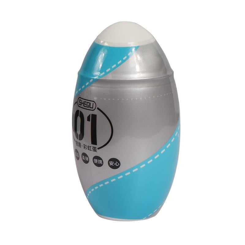 Huevo Masturbador Rainbow Azul - Shequ - Masturbadores masculinos (2)