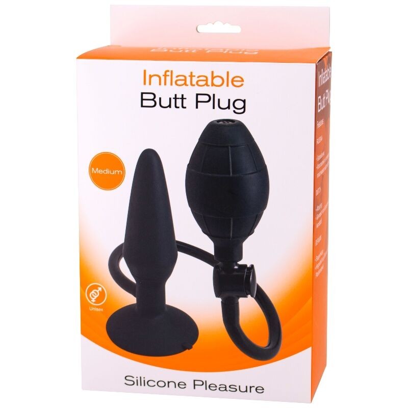 Plug anal Hinchable Talla M - SevenCreations - Plugs anales (2)