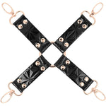BegMe Hog Tie Negro - BegMe - Esposas para BDSM (2)