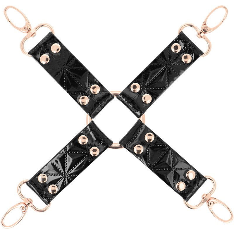 BegMe Hog Tie Negro - BegMe - Esposas para BDSM (2)