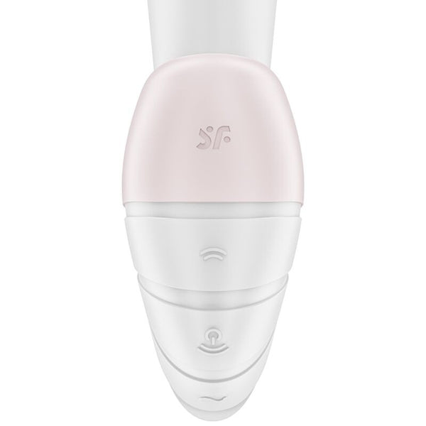 Estimulador y vibrador Supernova Blanco