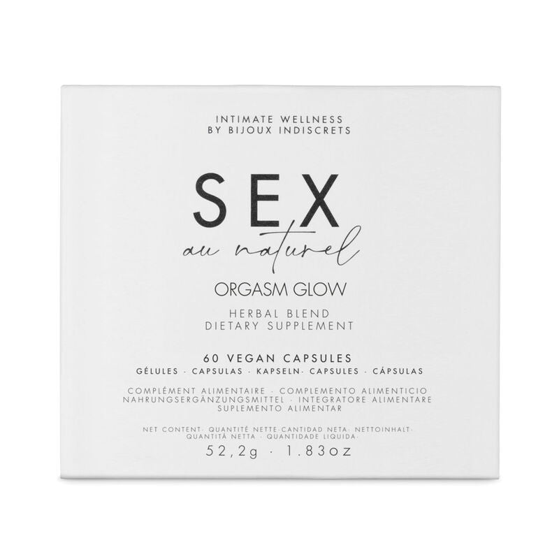 Orgasm Glow Complemento Alimenticio Líbido 60 cápsulas - Bijoux Indiscrets - Afrodisíacos sexuales (2)