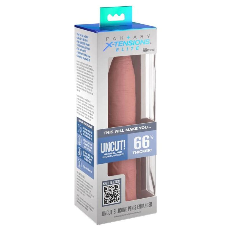 Extensión Uncut Natural - Pipedream - Fundas para el pene (2)