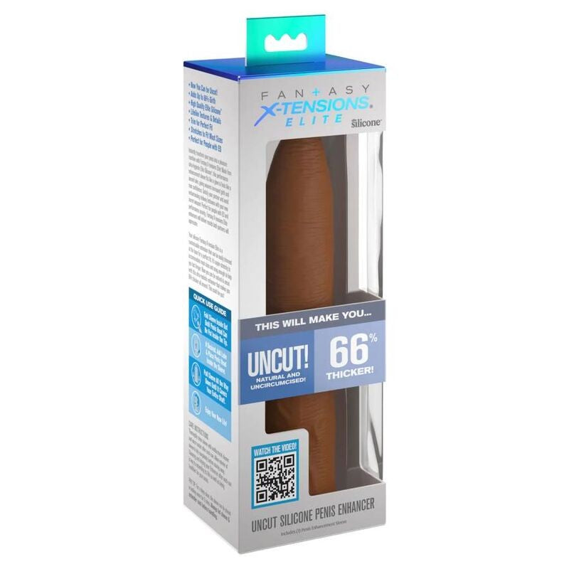 Extensión Uncut Caramelo - Pipedream - Fundas para el pene (2)