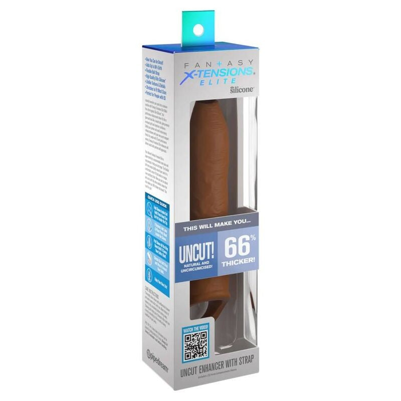 Extension Uncut Morena con Strap - Pipedream - Fundas para el pene (2)