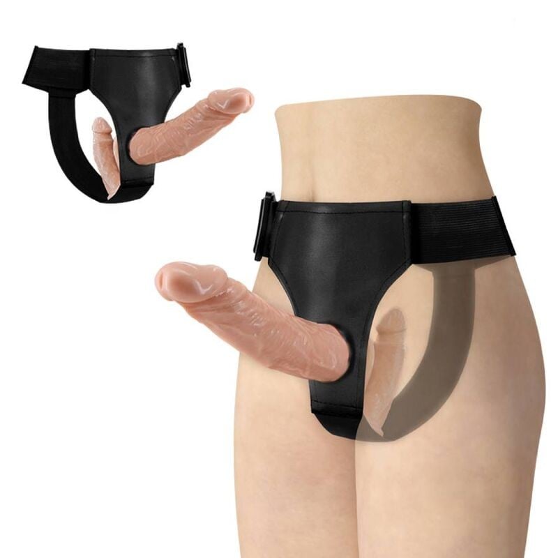 Ultra Passionate Arnés Doble - Baile - Arneses con pene o dildo Strap-On