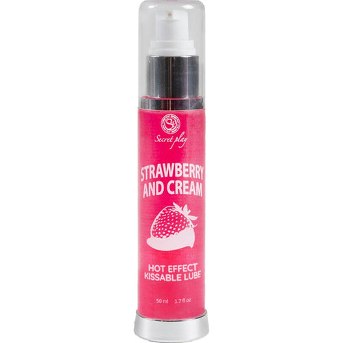 Lubricante Efecto Calor Fresas con nata