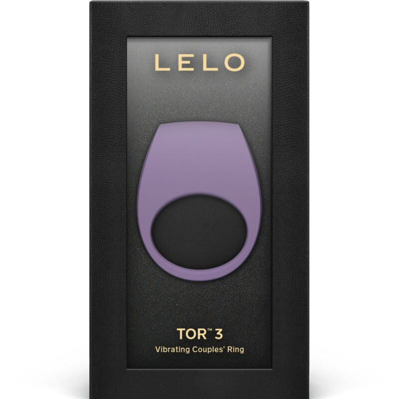 Anillo Vibrador Tor 3 Morado con App - Lelo - Anillo vibrador para el pene (con y sin vibración) (2)