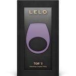 Anillo Vibrador Tor 3 Morado con App - Lelo - Anillo vibrador para el pene (con y sin vibración) (2)
