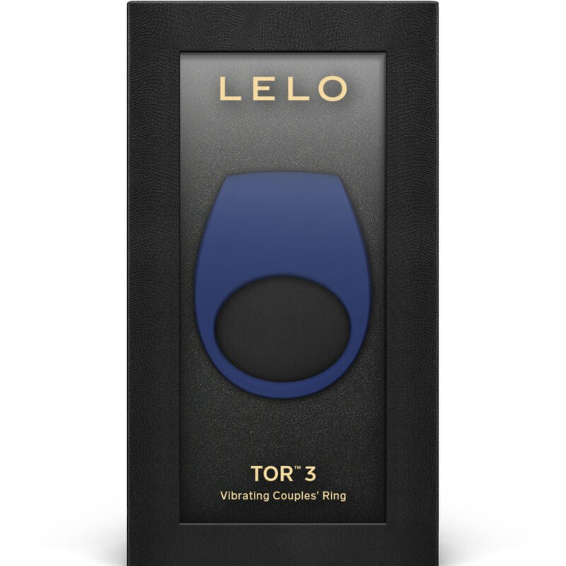 Anillo Vibrador Tor 3 Azul con App - Lelo - Anillo vibrador para el pene (con y sin vibración) (2)